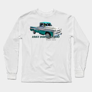 1957 Dodge D-100 Sweptside Pickup Truck Long Sleeve T-Shirt